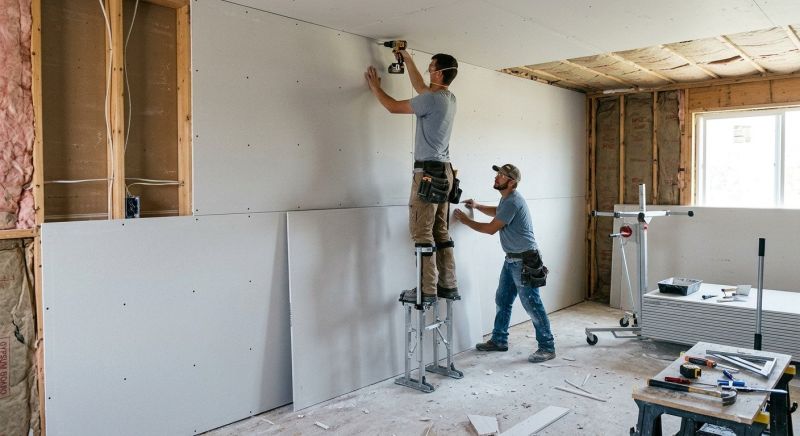 Bedroom Drywall Installation in Overland Park, KS