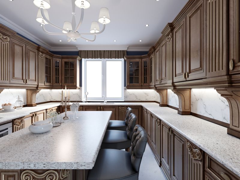 Built In Cabinetry Staining in Terre Haute, IN