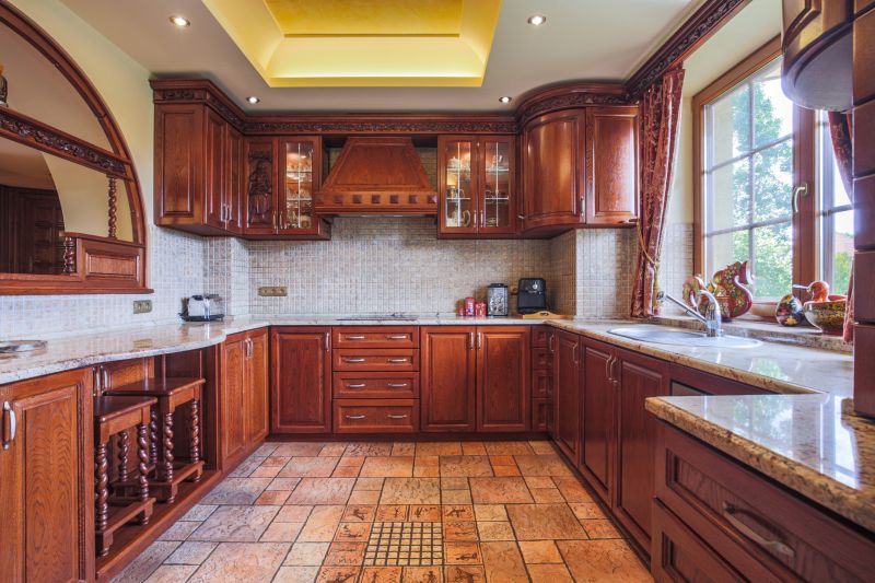 Built In Cabinetry Staining in Carmel, IN