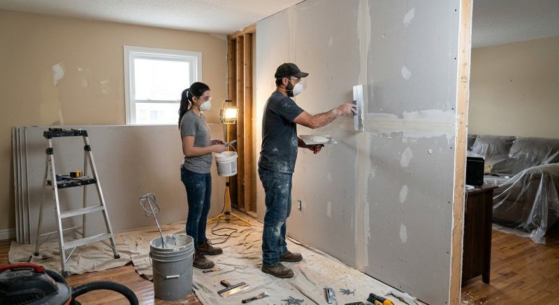 Drywall Finishing Service in Alpharetta, GA