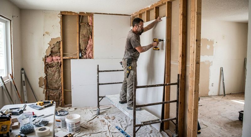 Drywall Renovation in Overland Park, KS