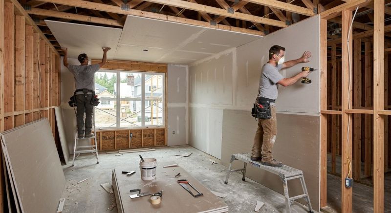 Gypsum Board Installation in Denver County, CO