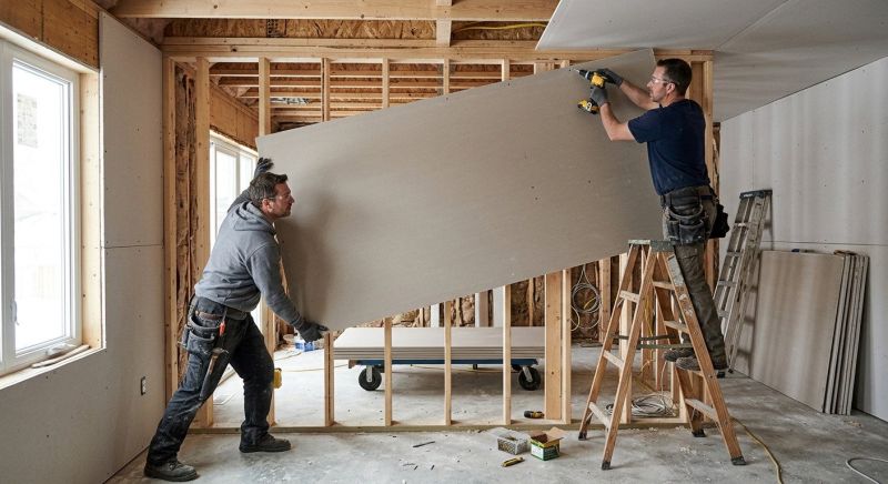 House Drywall Installation in Conroe, TX