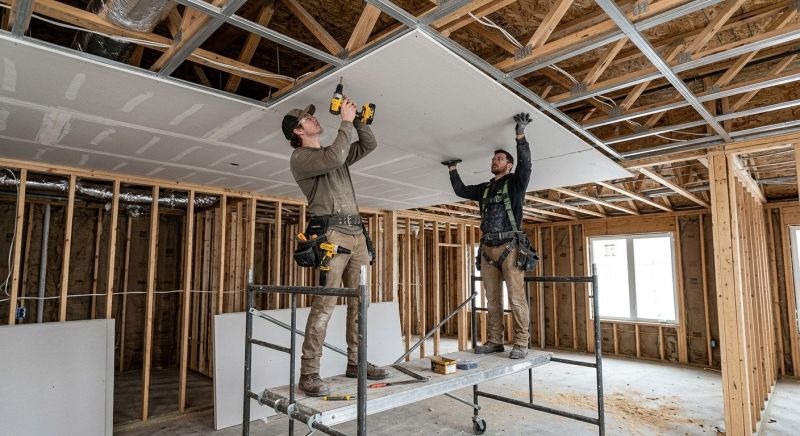 Kitchen Drywall Installation in Alpharetta, GA