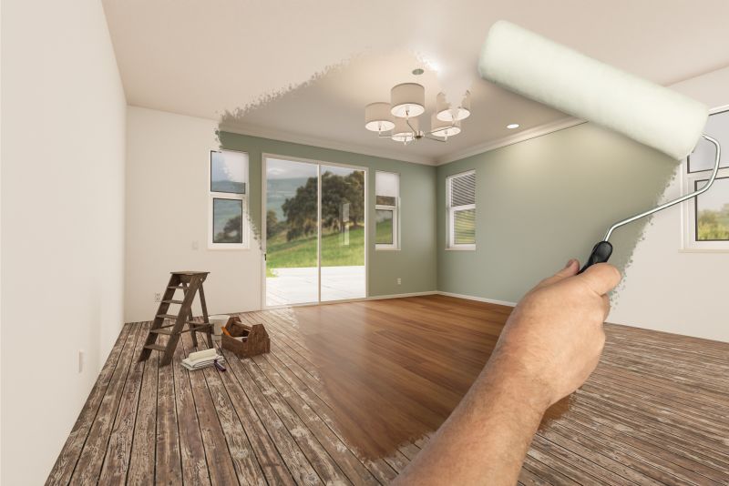 Living Room Painting in Wilmington, NC