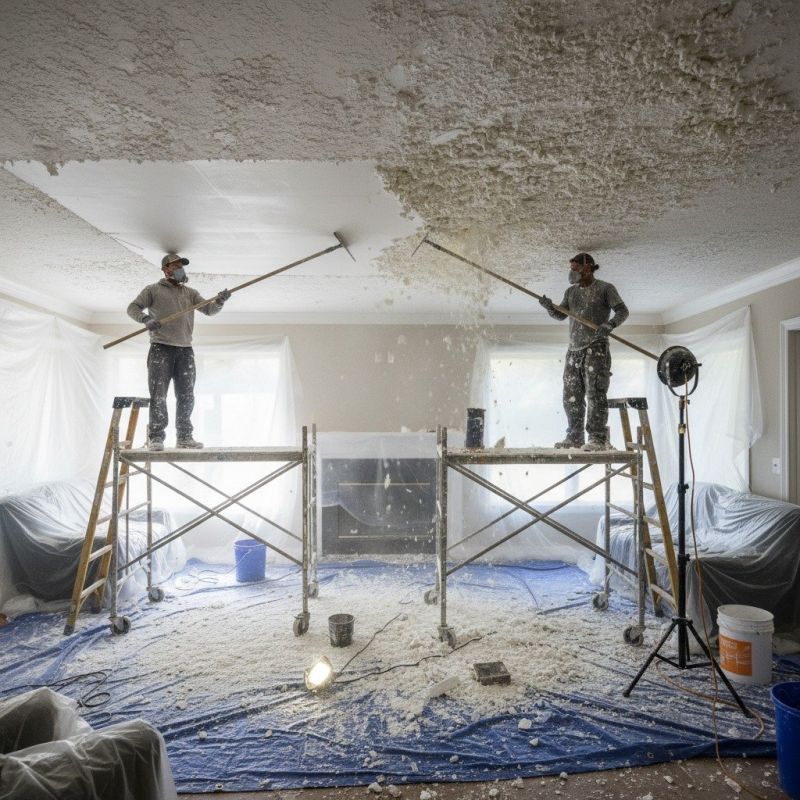 Textured Ceiling Removal in Waco, TX